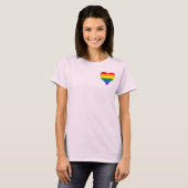 LGBT pride-jas T-shirt (Voorkant volledig)