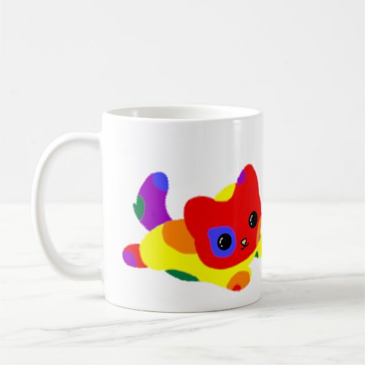 LGBT+ Pride Kattenmok Koffiemok (Links)