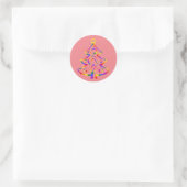 LGBT+ Pride Kerstboom Stickers (Tas)