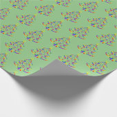 LGBT+ Pride kerstboompapier met kerstboomvulling Cadeaupapier (Hoek)