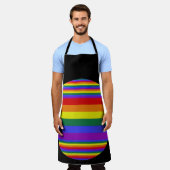 LGBT Pride Kleuren Vrouwen Schort (Gedragen)