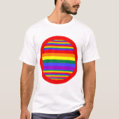 LGBT Pride Kleuren Vrouwen T-shirt (Voorkant)