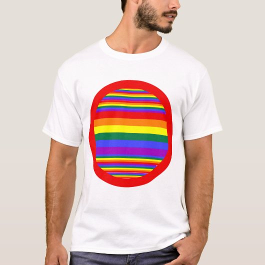 LGBT Pride Kleuren Vrouwen T-shirt (Voorkant)
