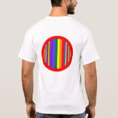 LGBT Pride Kleuren Vrouwen T-shirt (Achterkant)
