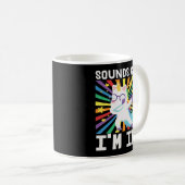 LGBT-pride Klinkt homo Ik ben in de regenboogeenho Koffiemok (Voorkant rechts)