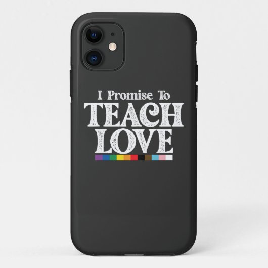 LGBT Pride-leraar die ik beloof dat ik elke liefhe Case-Mate iPhone Case (Achterkant)