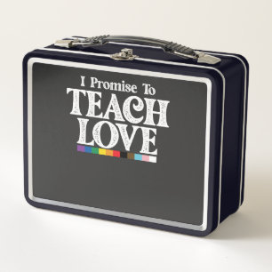 LGBT Pride Leraar Ik Beloof Van Love Gay Te Leren