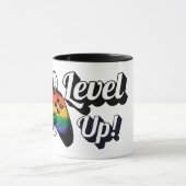 LGBT Pride Level Up Tijgerpoot Controller Mok 2026 (Midden)