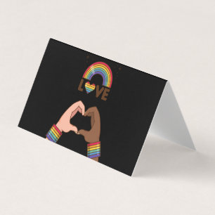 LGBT+Pride. Liefde regenboog. Hart. gevouwen kaart