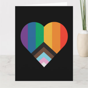 LGBT+pride liefde. Regenboogvlag Kaart