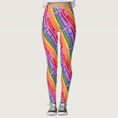 LGBT Pride Love is Love Equality Rainbow Flag Legg Leggings (Voorkant)