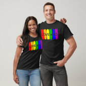 Lgbt Pride Love Wins Rainbow ondersteunt lesbienne T-shirt (Unisex)