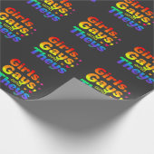 LGBT Pride Maand Inclusie voor Meisjes, Homoseksue Cadeaupapier (Hoek)