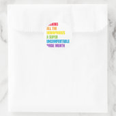 LGBT Pride Maand Ontwerp voor Gay Pride Copy Ronde Sticker (Tas)