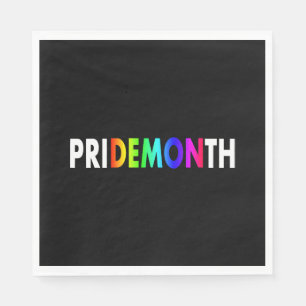 LGBT Pride Maand Voor Gay Pride Maand Festival Servet
