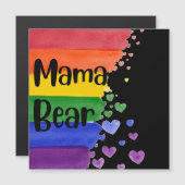 LGBT+pride. Mama beer. Regenboogliefde. (Voorkant / Achterkant)