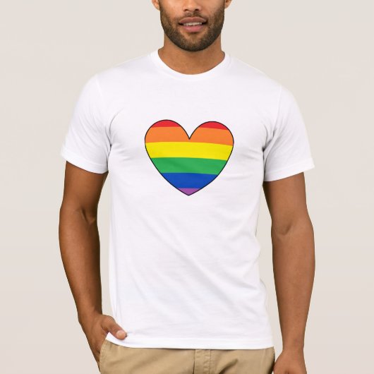 LGBT Pride Mannen T-Shirt (Voorkant)