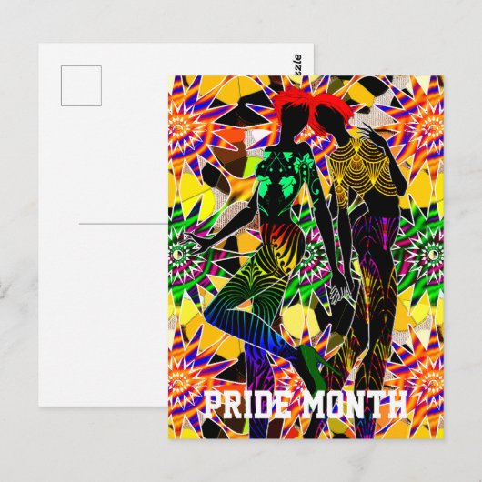 LGBT Pride Month Briefkaart (Voorkant / Achterkant)