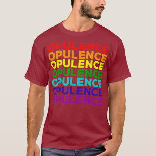 LGBT Pride Month Opulence Gay Lesbian Queer Sleep T-shirt