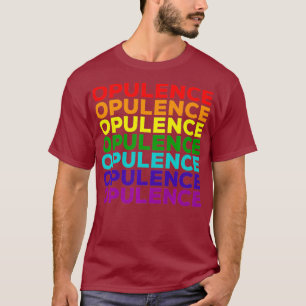 LGBT Pride Month Opulence Gay Lesbian Queer Sleep T-shirt