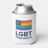 LGBT Pride Month | Verenigde Staten Blikjeskoeler (Blikje Voorkant)