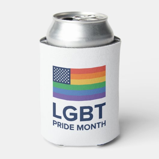 LGBT Pride Month | Verenigde Staten Blikjeskoeler (Blikje Voorkant)