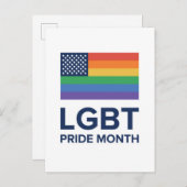 LGBT Pride Month | Verenigde Staten Briefkaart (Voorkant / Achterkant)