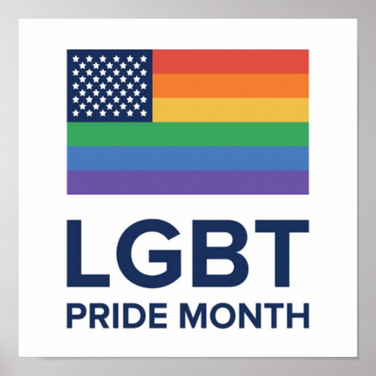 LGBT Pride Month | Verenigde Staten Poster (Voorkant)