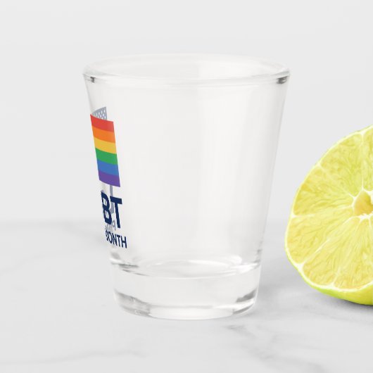 LGBT Pride Month | Verenigde Staten Shot Glas (Rechts)