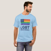 LGBT Pride Month | Verenigde Staten T-shirt (Voorkant volledig)