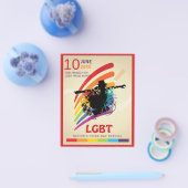 LGBT Pride Nation Dag Flyer (Enkel)