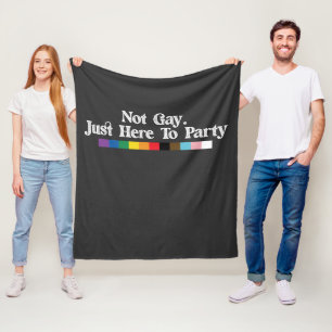 LGBT Pride niet hier alleen maar om partijsteun te Fleece Deken