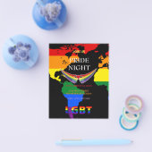 LGBT Pride Night Flyer (Enkel)