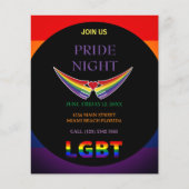 LGBT Pride Night Flyer (Voorkant)