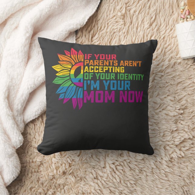 LGBT Pride Ouders Acceptatie Ik Ben Nu Je Moeder G Kussen (Deken)