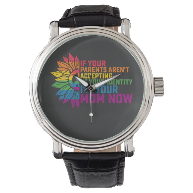 LGBT Pride Ouders die me nu toelaten dat je moeder Horloge (Voorkant)