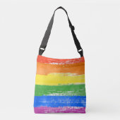 LGBT Pride Paint Crossbody Tas (Voorkant)