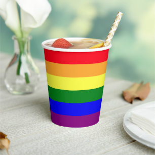 LGBT Pride Papieren Bekers