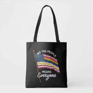 LGBT Pride Parade Wij, het volk, bedoelen iedereen Tote Bag