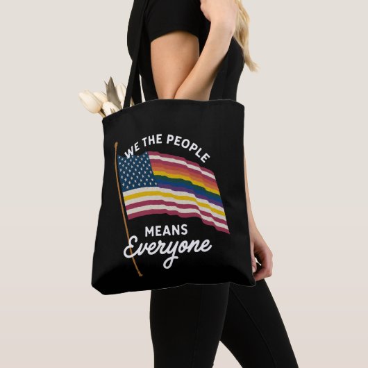 LGBT Pride Parade Wij, het volk, bedoelen iedereen Tote Bag (Dichtbij)