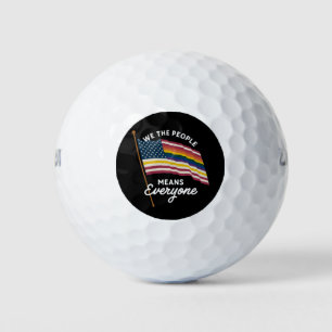 LGBT Pride Parade Wij Mensen Betekent Iedereen Golfballen