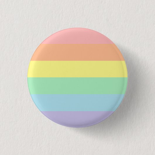 LGBT Pride Pastel Button (Voorkant)