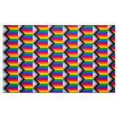 LGBT PRIDE (Progress Pride) Stof (Fat Quarter)