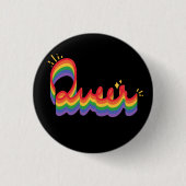 LGBT+ Pride. Queer liefde. Ronde Button 3,2 Cm (Voorkant)