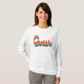 LGBT+ Pride. Queer liefde. T-shirt (Voorkant volledig)