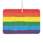 LGBT Pride Rainbow Air Freshner Luchtverfrisser (Achterkant)