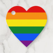 LGBT Pride Rainbow Bedankjes Labels (Voorkant)
