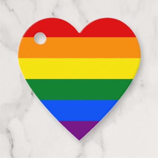 LGBT Pride Rainbow Bedankjes Labels (Voorkant)