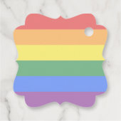 LGBT Pride Rainbow Bedankjes Labels (Achterkant)