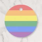LGBT Pride Rainbow Bedankjes Labels (Achterkant)